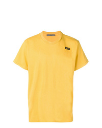 Мужская желтая футболка с круглым вырезом от Billy Los Angeles
