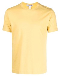 Мужская желтая футболка с круглым вырезом от Comme Des Garcons SHIRT