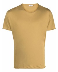 Мужская желтая футболка с круглым вырезом от Filippa K
