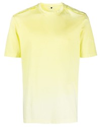 Мужская желтая футболка с круглым вырезом от Premiata
