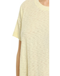 Женская желтая футболка с круглым вырезом от Rag and Bone