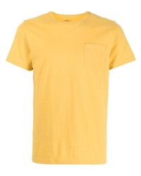Мужская желтая футболка с круглым вырезом от Ralph Lauren RRL