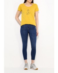 Женская желтая футболка с круглым вырезом от Regatta