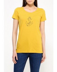 Женская желтая футболка с круглым вырезом от Regatta