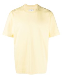 Мужская желтая футболка с круглым вырезом от Reigning Champ