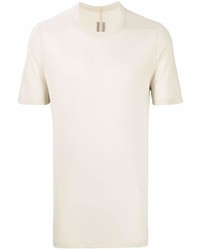 Мужская желтая футболка с круглым вырезом от Rick Owens