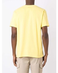 Мужская желтая футболка с круглым вырезом от OSKLEN