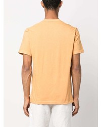 Мужская желтая футболка с круглым вырезом от James Perse