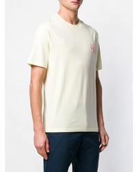 Мужская желтая футболка с круглым вырезом от Loewe