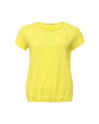 Женская желтая футболка с круглым вырезом от Vis-a-Vis