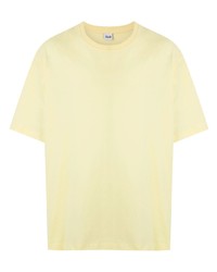 Мужская желтая футболка с круглым вырезом от Àlg
