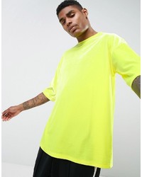 Мужская желтая футболка от Asos