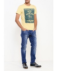 Мужская желтая футболка от Baon