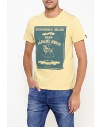 Мужская желтая футболка от Baon