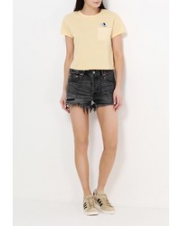 Женская желтая футболка от Befree