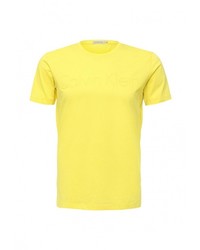 Мужская желтая футболка от Calvin Klein Jeans
