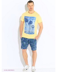 Мужская желтая футболка от E-Bound by Earth Bound