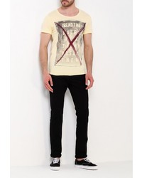 Мужская желтая футболка от Jack &amp; Jones