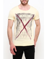 Мужская желтая футболка от Jack &amp; Jones