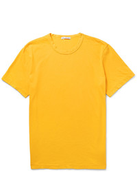 Мужская желтая футболка от James Perse