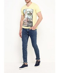 Мужская желтая футболка от Mezaguz