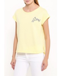 Женская желтая футболка от Miss Miss by Valentina
