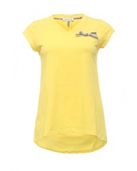 Женская желтая футболка от Miss Miss by Valentina