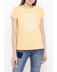 Женская желтая футболка от Modis