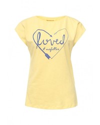 Женская желтая футболка от Modis