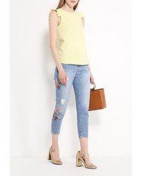 Женская желтая футболка от Motivi