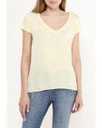 Женская желтая футболка от Motivi