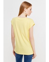 Женская желтая футболка от Mustang