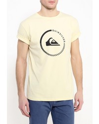 Мужская желтая футболка от Quiksilver