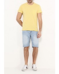 Мужская желтая футболка от Solid