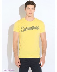 Мужская желтая футболка от SPRINGFIELD