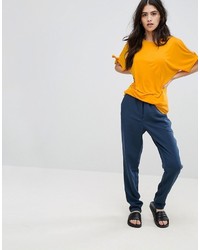 Женская желтая футболка от Vila