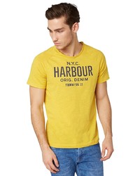 Мужская желтая футболка от Tom Tailor