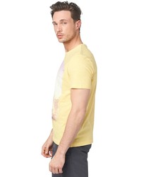 Мужская желтая футболка от Tom Tailor