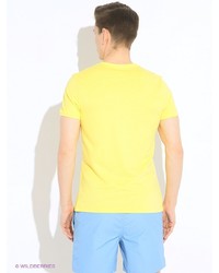 Мужская желтая футболка от Tom Tailor