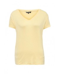 Женская желтая футболка от Top Secret