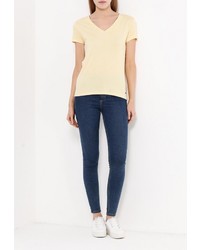 Женская желтая футболка от Top Secret