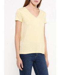 Женская желтая футболка от Top Secret