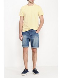 Мужская желтая футболка от Top Secret