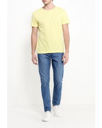 Мужская желтая футболка от Top Secret