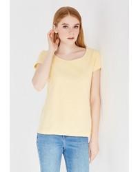 Женская желтая футболка от Top Secret