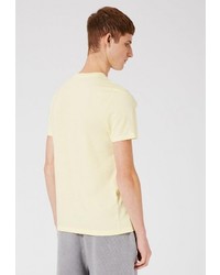 Мужская желтая футболка от Topman