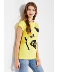 Женская желтая футболка от Спартак