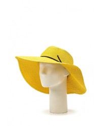 Женская желтая шляпа от Fete