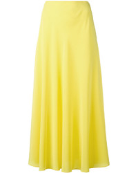 Желтая юбка-миди от Cédric Charlier