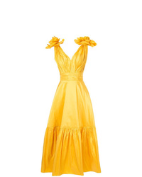 Желтое вечернее платье от Bambah